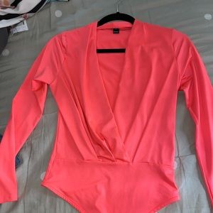 Windsor bodysuit, worm once. Dry cleaned